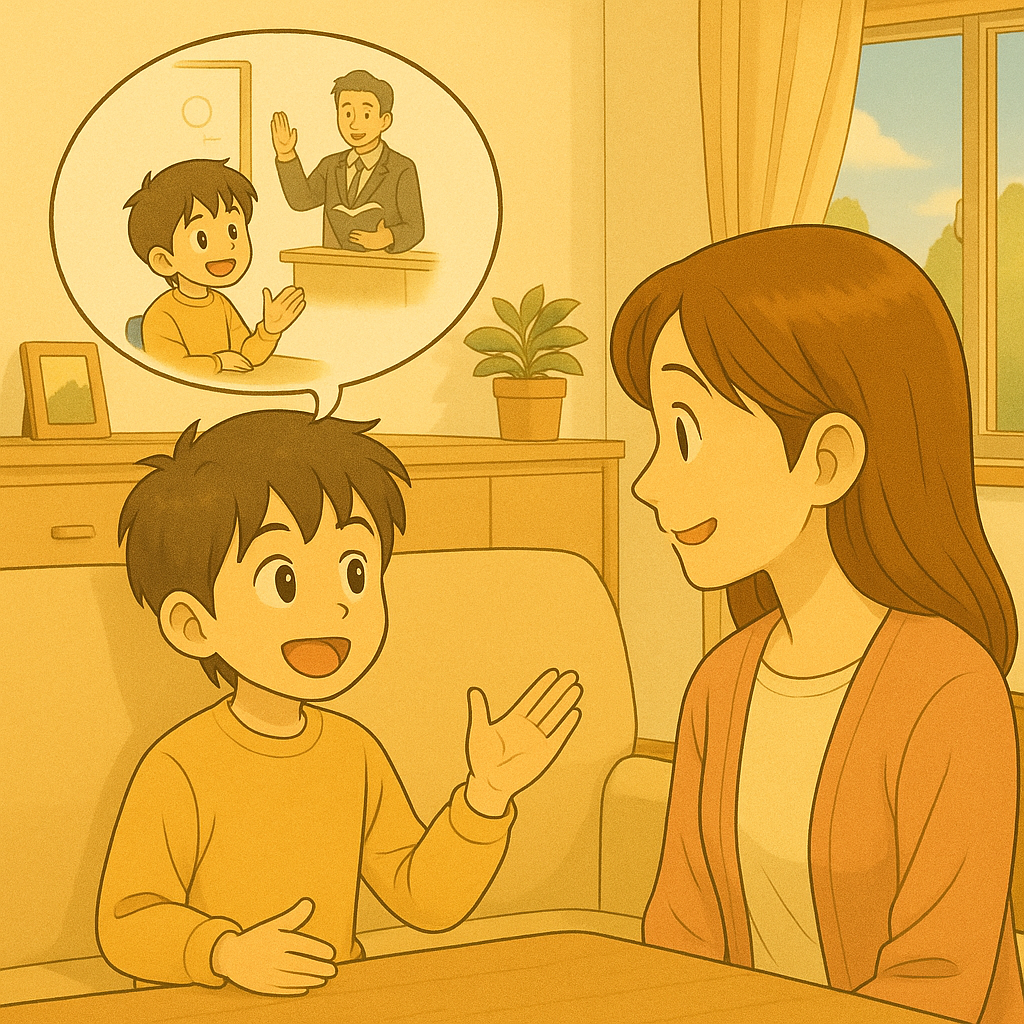 アウトプットの具体例紹介④：「1分だけ、今日の勉強報告をする」