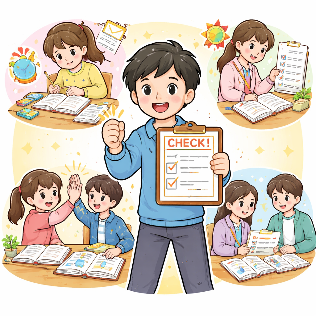 勉強の罠の最後：チェックテストで「できた」を増やす勉強法